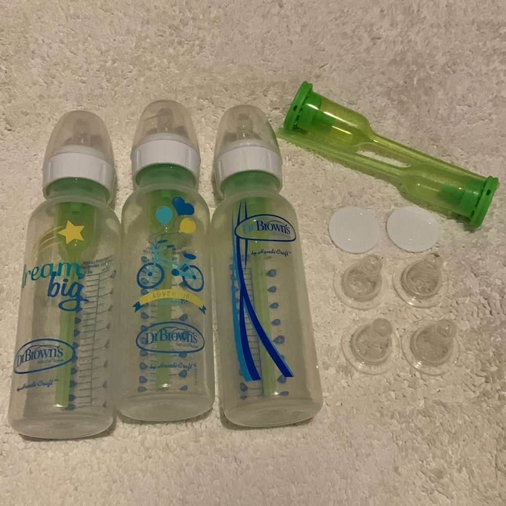 Dr. Brown’s Anti Colic 8 oz. Baby Bottle Bundle